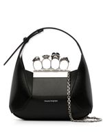 Alexander McQueen sac Mini Jewelled en cuir - Noir - thumbnail