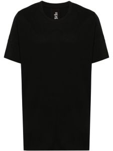 Thom Krom t-shirt en coton à manches courtes - Noir