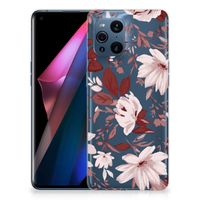 Hoesje maken OPPO Find X3 | X3 Pro Watercolor Flowers