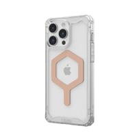 Urban Armor Gear Plyo MagSafe Backcover Apple iPhone 15 Pro Max Ice, Transparant, Rose gold MagSafe compatible - thumbnail