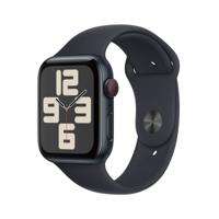 Apple Watch SE OLED 44 mm Digitaal 368 x 448 Pixels Touchscreen 4G Zwart Wifi GPS