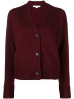 Vince cardigan en maille fine - Rouge