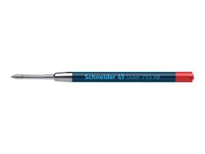 Balpenvulling Schneider Slider Jumbo 755 rood extra breed