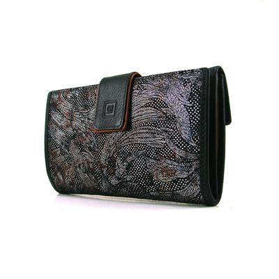 Casanova Dames Portemonnee L Hojas Bruin