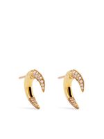 Shaun Leane petites boucles d'oreilles Talon en or 18ct ornées de diamants