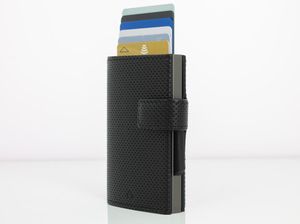 Ögon Cascade Wallet Snap Traforato Black