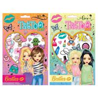 Grafix Besties Tattoo Set 2 Vel 20x13cm - thumbnail