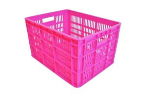 Pvc krat middel roze 32l 41x31x23