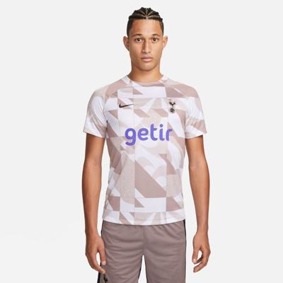 Tottenham Trainingsshirt Dri-FIT Pre Match - Wit/Zwart Tottenham Trainingsshirt Dri-FIT Pre Match - Wit/Zwart