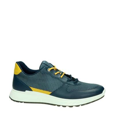 Ecco ST1 leren sneakers blauw/geel Ecco ST1 leren sneakers blauw/geel