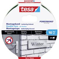 tesa BRICK & STONE 77749-00000-00 Montagetape tesa Powerbond Zwart (l x b) 5 m x 19 mm 1 stuk(s)