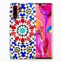 Huawei P30 Pro TPU Siliconen Hoesje Mozaïek - thumbnail