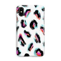 Cheetah color: iPhone X Volledig Geprint Hoesje - thumbnail