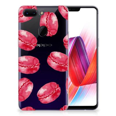 OPPO R15 Pro Siliconen Case Pink Macarons