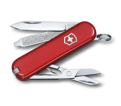 Victorinox CLASSIC 0.6223.B1 Zakmes Aantal functies 7 Rood