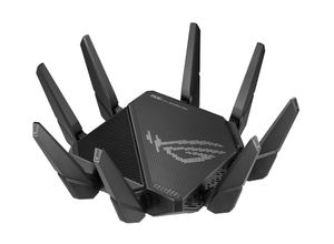 ASUS ROG Rapture GT-AX11000 Pro draadloze router Gigabit Ethernet Tri-band (2.4 GHz / 5 GHz / 5 GHz) Zwart