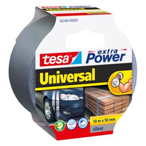 tesa UNIVERSAL 56348-00000-06 Textieltape tesa extra Power Zilver (l x b) 10 m x 50 mm 1 stuk(s)