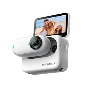 Insta360 GO 3, 32 GB Actioncam Intern geheugen, WiFi, Bluetooth, Beeldstabilisering, Time-lapse, Ultra-HD, Touchscreen, Waterdicht