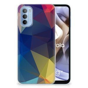 Motorola Moto G31 | G41 TPU Hoesje Polygon Dark