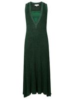 Nk robe longue évasée en maille nervurée - Vert