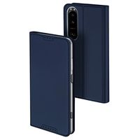 Dux Ducis Skin Pro Sony Xperia 1 V Flip Case - Blauw - thumbnail