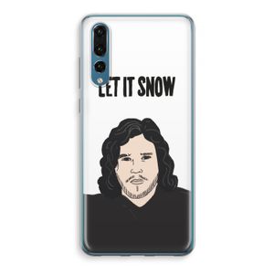 Let It Snow: Huawei P20 Pro Transparant Hoesje