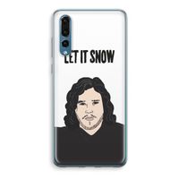 Let It Snow: Huawei P20 Pro Transparant Hoesje - thumbnail