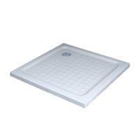 Douchebak Trevi Laag Vierkant 90x90x5cm Antislip SMC Wit