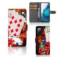 Samsung Galaxy S20 FE Wallet Case met Pasjes Casino - thumbnail