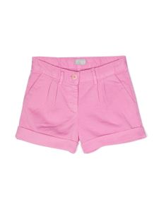 Il Gufo short en coton à plis creux - Rose