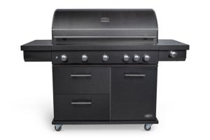 Boretti Imperatore Nero 5B Barbecue Verrijdbaar Gas Zwart 30300 W