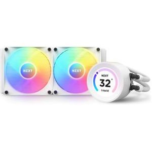 NZXT Kraken Elite 240 RGB Processor Alles-in-één vloeistofkoeler 12 cm Wit 1 stuk(s)