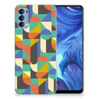 OPPP Reno 4 TPU bumper Funky Retro
