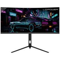 LC Power LC-M30UWFC Gaming monitor Energielabel F (A - G) 74.9 cm (29.5 inch) 2560 x 1080 Pixel 21:9 1 ms DisplayPort, HDMI, Hoofdtelefoon (3.5 mm jackplug) VA - thumbnail