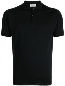 John Smedley polo Payton en coton - Noir