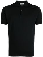 John Smedley polo Payton en coton - Noir