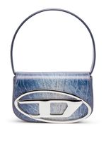 Diesel 1DR leather shoulder bag - Bleu