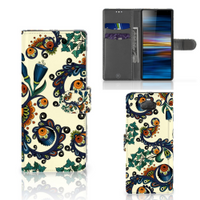 Wallet Case Sony Xperia 10 Barok Flower