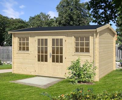 Blokhut Jenny 450x350 cm Blokhut Jenny 450x350 cm