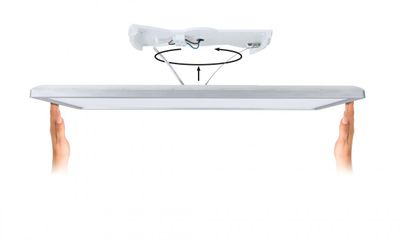 Paulmann Atria Shine 71003 LED-plafondlamp 22 W Warmwit Zwart