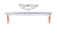 Paulmann Atria Shine 71003 LED-plafondlamp 22 W Warmwit Zwart - thumbnail