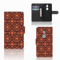 Nokia 7 Telefoon Hoesje Batik Brown