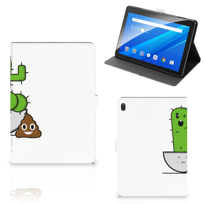 Lenovo Tab E10 Hippe Tablet Hoes Cactus Poo Lenovo Tab E10 Hippe Tablet Hoes Cactus Poo