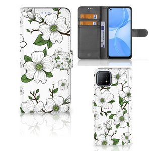 OPPO A73 5G Hoesje Dogwood Flowers