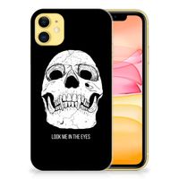 Silicone Back Case Apple iPhone 11 Skull Eyes