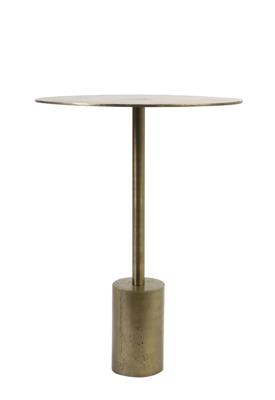 Light & Living Bijzettafel 'Molo' 55cm hoog, kleur Antiek Brons