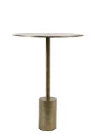 Light & Living Bijzettafel 'Molo' 55cm hoog, kleur Antiek Brons