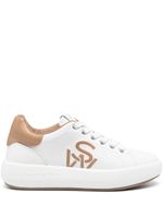 Stuart Weitzman baskets SW Pro en cuir - Blanc