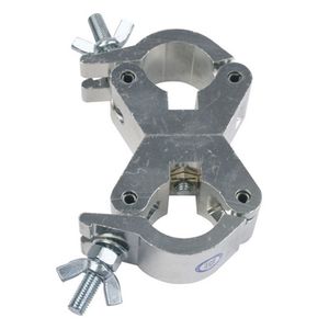 Doughty 50mm Swivel Coupler, chroom, max. 750 kg