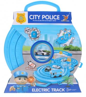 Jonotoys speelset politie in opruimbox blauw 33 cm Jonotoys speelset politie in opruimbox blauw 33 cm